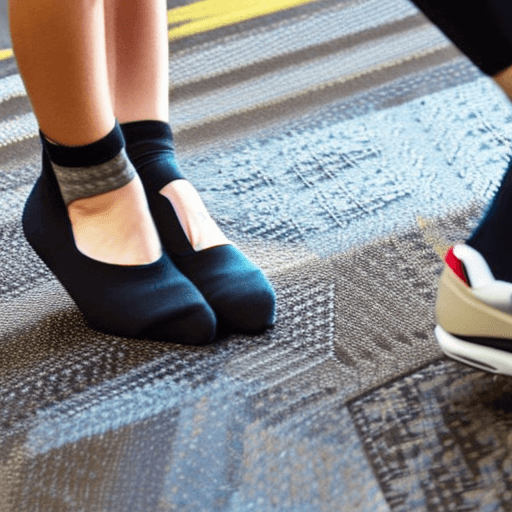 AI generated: masterpiece, highest quality, best quality, footjob, ashikoki, foot job, 1girl, 1boy, cum on foot, p...