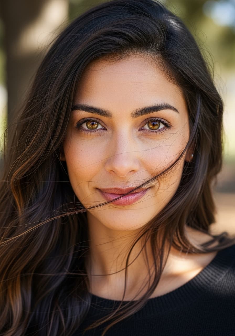 AI generated: image of a woman, photorealistic detail