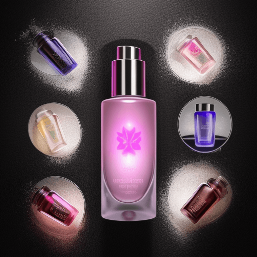 AI generated: amazing beauty 
bottle alcohol luxe
 toxic crève dead elixir phospho luminous