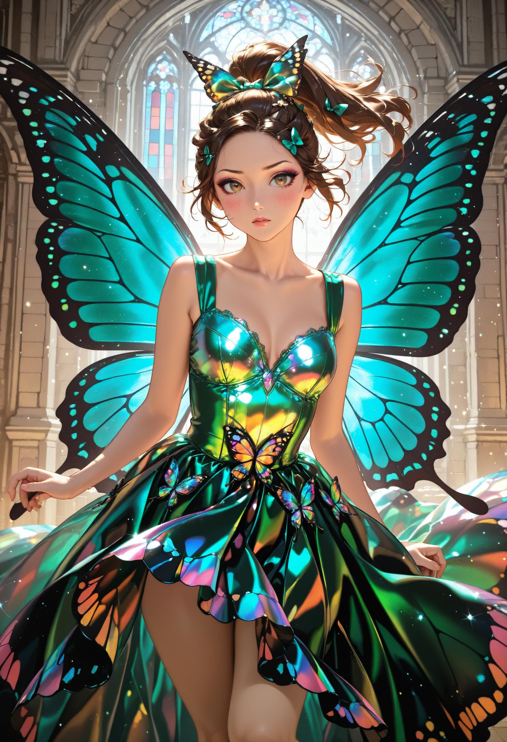 Butterfly Fairy Dress - Image 3