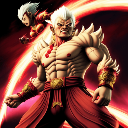 AI generated: asura's wrath