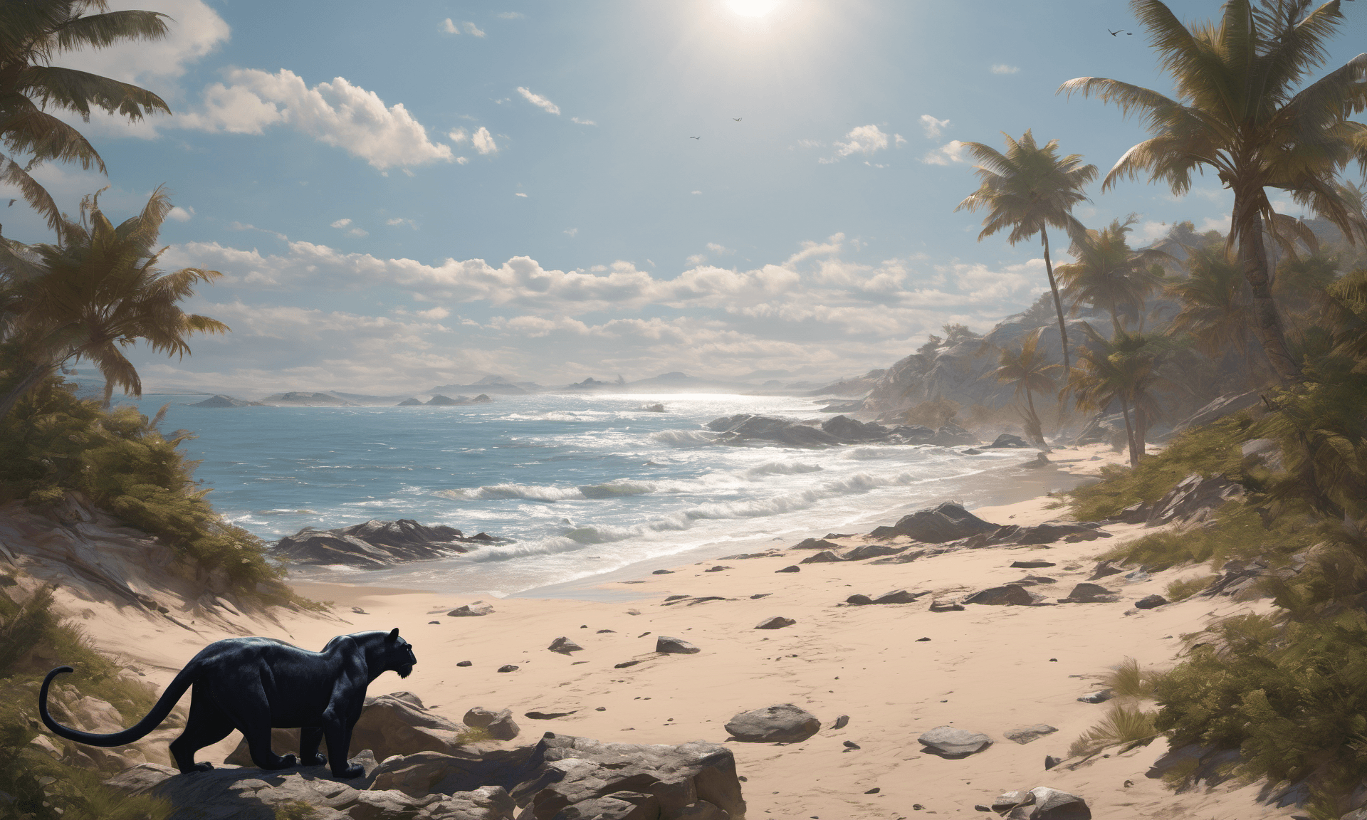 AI generated: (hyper realistic landscape:1.2), digital art, beautiful composition, trending on artstation, (master...
