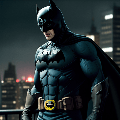 AI generated: Batman, captain America,4 k ultra HD 