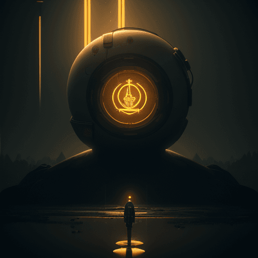 AI generated: Meditation logo that brings wisdom; lack of meditation leaves ignorance. Know well what drives you f...