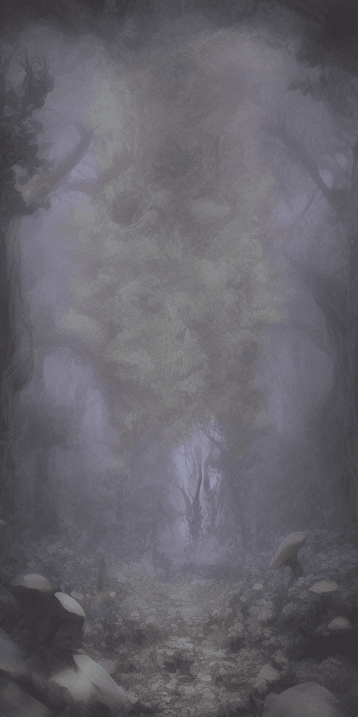 AI generated: exploring a mushroom forest, acid trip, hall of mirrors, ultra-detailed, a hyperrealistic image of a...