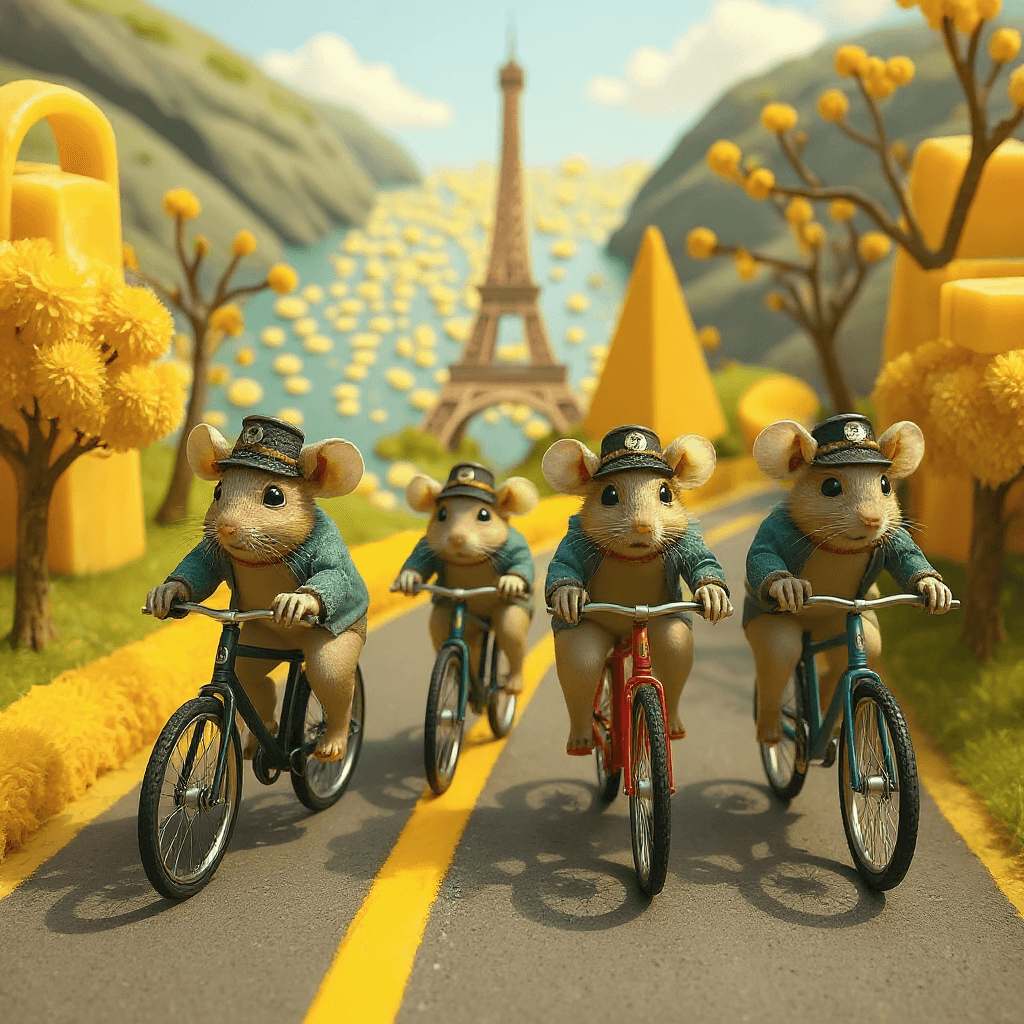 AI generated: Tour de France