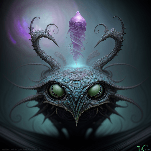 AI generated: Luck is what happens when preparation meets opportunity, sweetie mysterious, mythical, fantasy, drea...