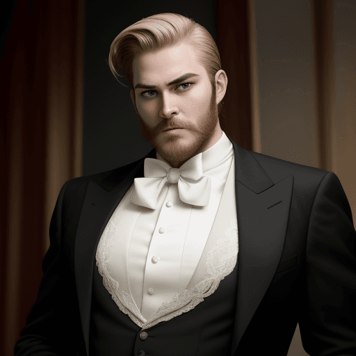 AI generated: Ms Swan, He look like a man