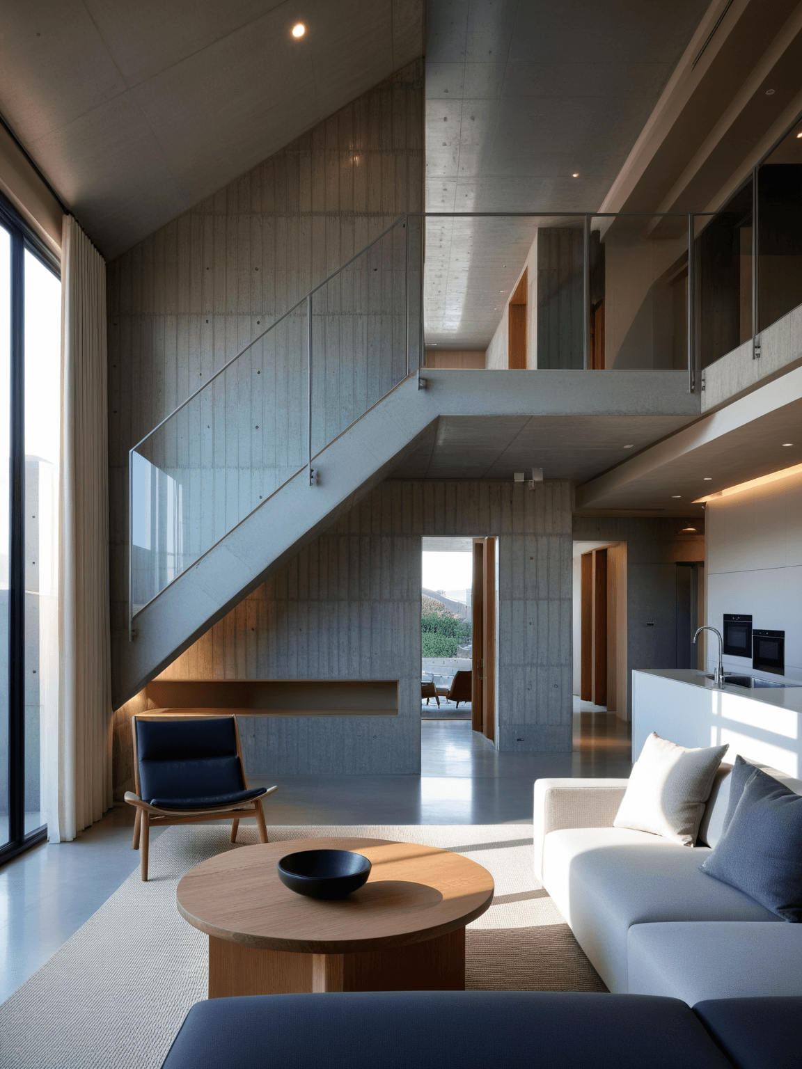 JJ's Exposed Concrete House