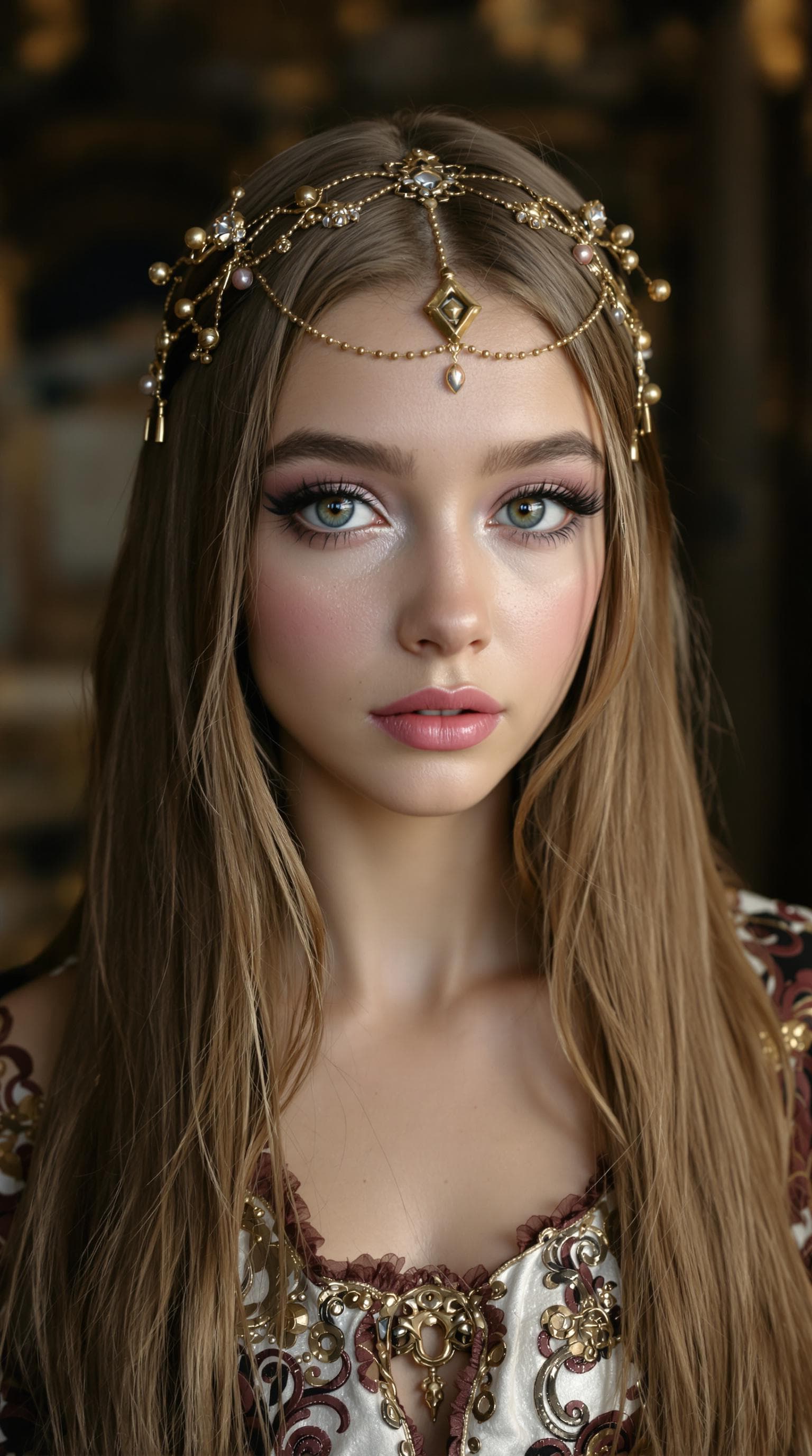 AI generated: a professional photo of a exceptionally beautiful girl in the world, (age 13) (futuristic),(masterpi...