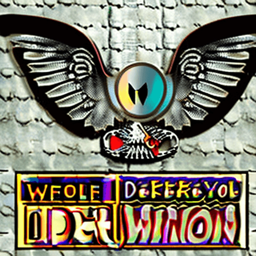 AI generated: Angel become demon