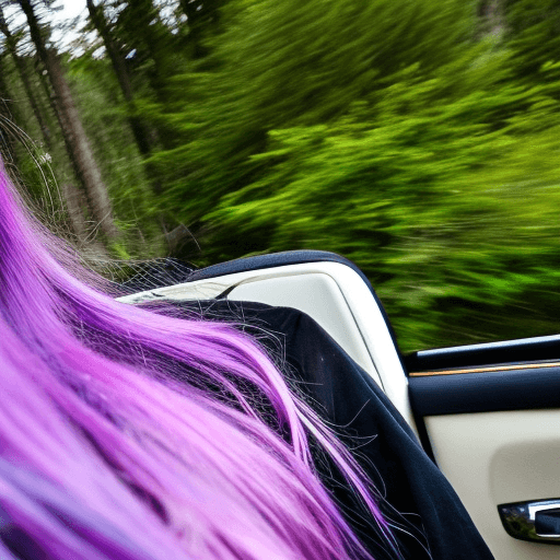 AI generated: POV, girl gets anal fucked on the backseat of a car, alternative, emo, piercings, tattoos, (looking ...