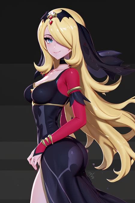 Sygna Cynthia: Renegade Queen | シロナ (Pokemon) [Illustrious & Pony]