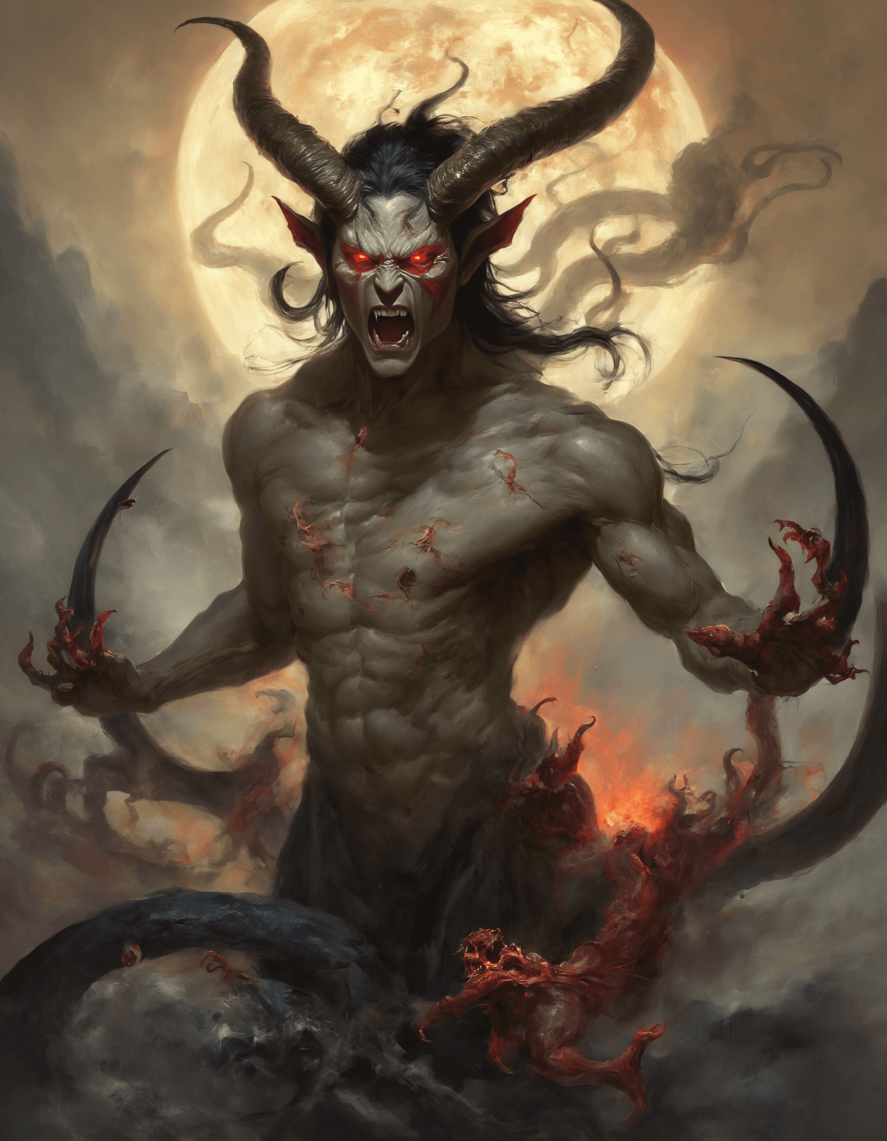 AI generated: ethereal fantasy concept art of concept art Dreamscape a masterpiece classical painting of a grandio...