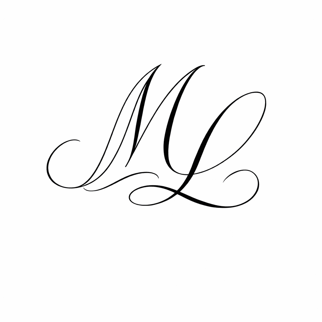 AI generated: Make this image a thiner line and remove the little m

