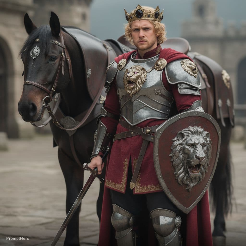 AI generated: I want a picture from the world of Game of Thrones about me. I am a young man, I am 23 years old, th...