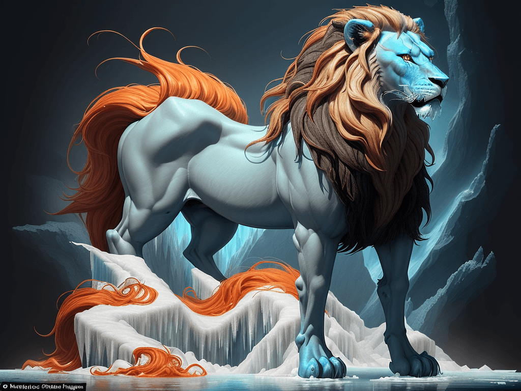AI generated: i am masterprompter (a.k.a. robiness) and I embodied a hyper-realistic, square-shaped digital painti...