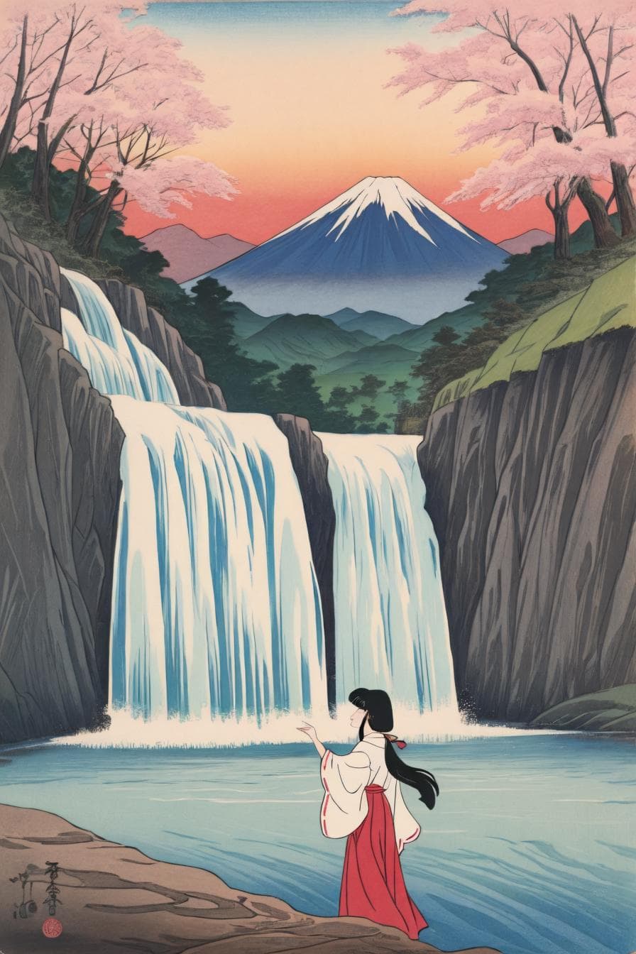 Japanese art ukiyo-e illustriousXL