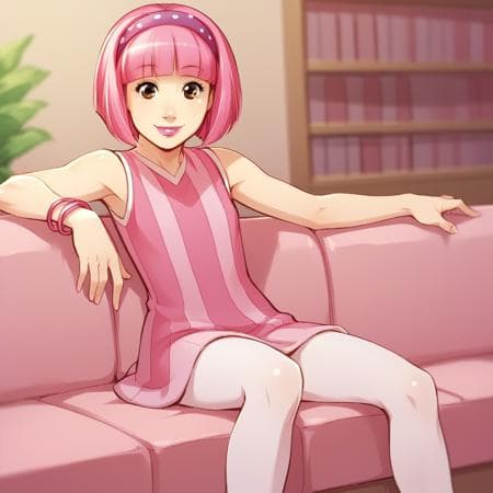 Stephanie Meanswell [ Lazy Town ] by Leaf
