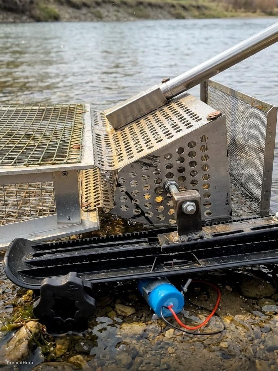 AI generated: CREATE IMAGE A WATER BOX FOR DETECTING 

