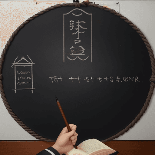 AI generated: Draw a traditional tattoo with a simple oval rope border. Inside the rope border is a dark silhouett...