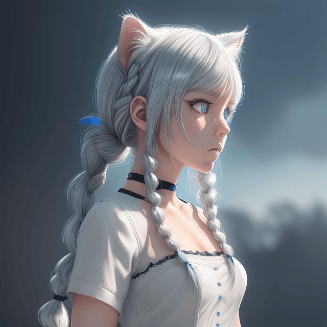 AI generated: Solo, anime girl, full body, young adult body, medium chest, Hyperdetailed school background, School...