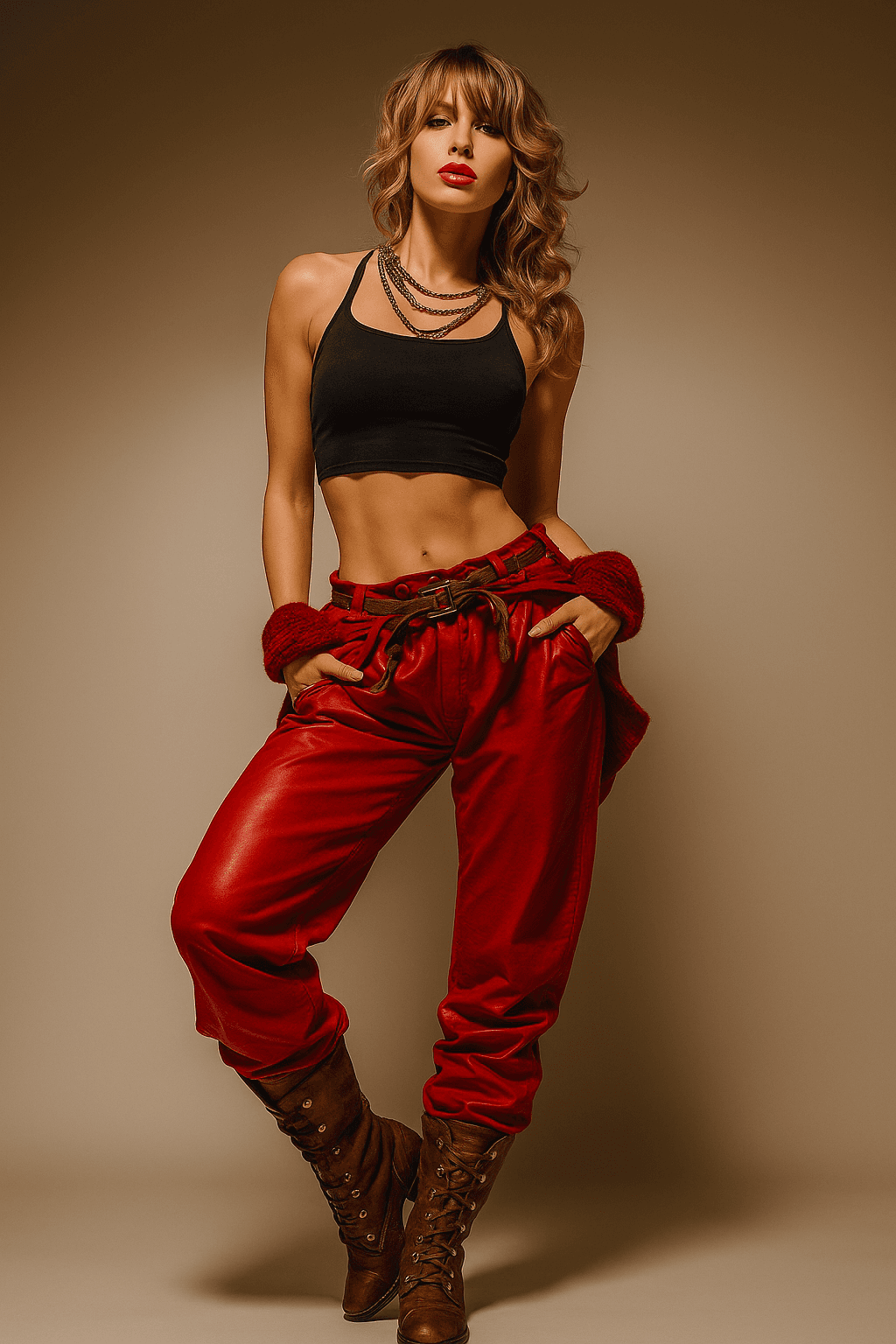 AI generated: Transforme cette image en photographie professionnelle de studio. Corrige les éventuelles imperfecti...