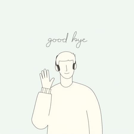 TRANCE|Simple line flat character - Image 1