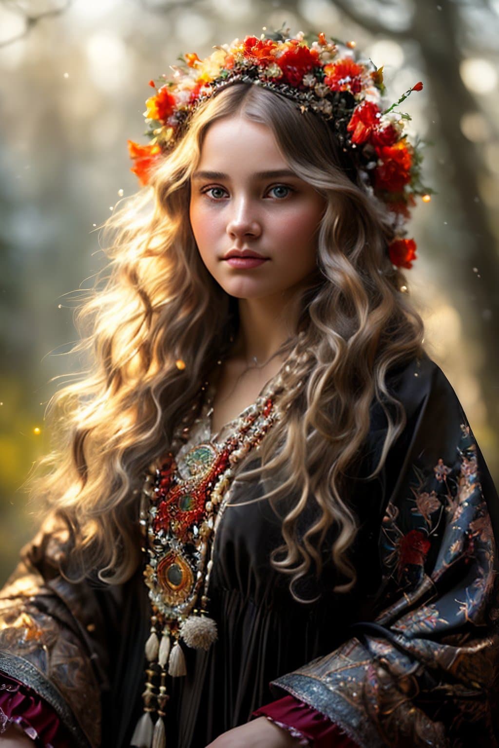 AI generated: extremely detailed CG unity 8k wallpaper), (Extreme close up:1. 4), ((medium shot:1. 2)), (Russian f...