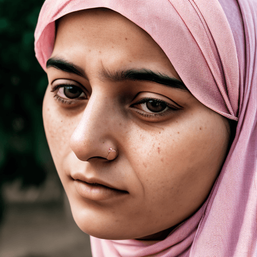 AI generated: afgani women looking at camera, ultra realistic ,Light : Soft, diffused lighting to highlight featur...
