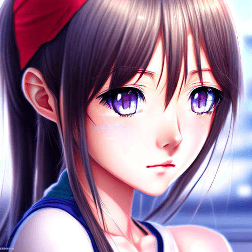 AI generated: photo of realistic anime girl , very detailed