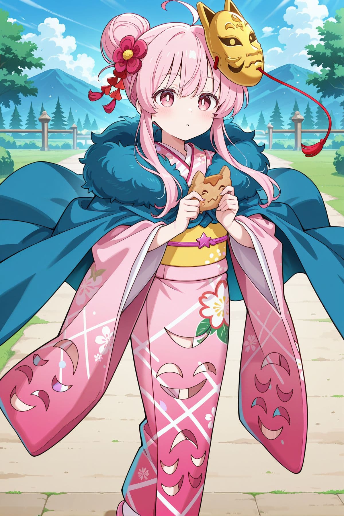 Hata no Kokoro (Touhou Project) - 秦こころ (東方)