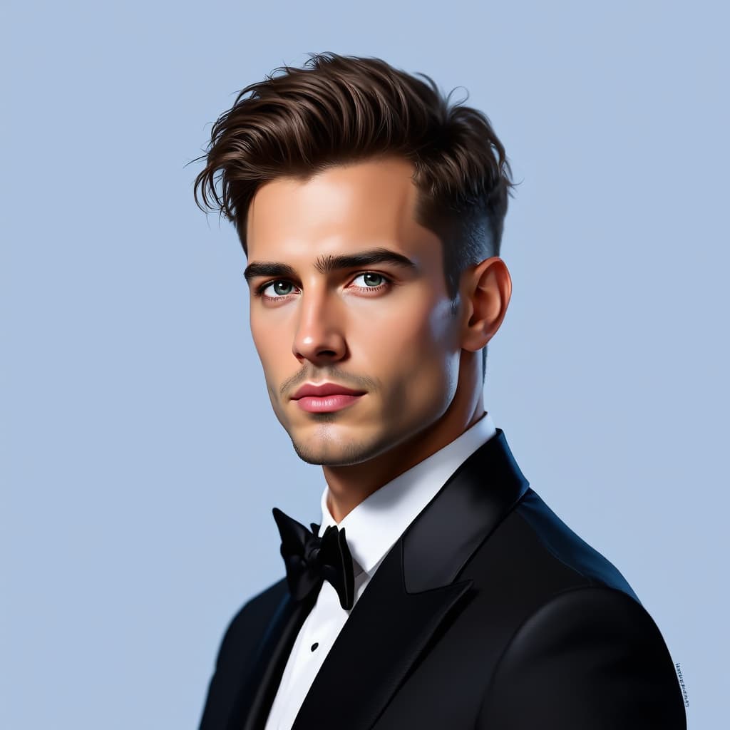 AI generated: Prompt:
"Tomando como referencia la imagen subida, generar una versión mejorada con un retrato hiper...