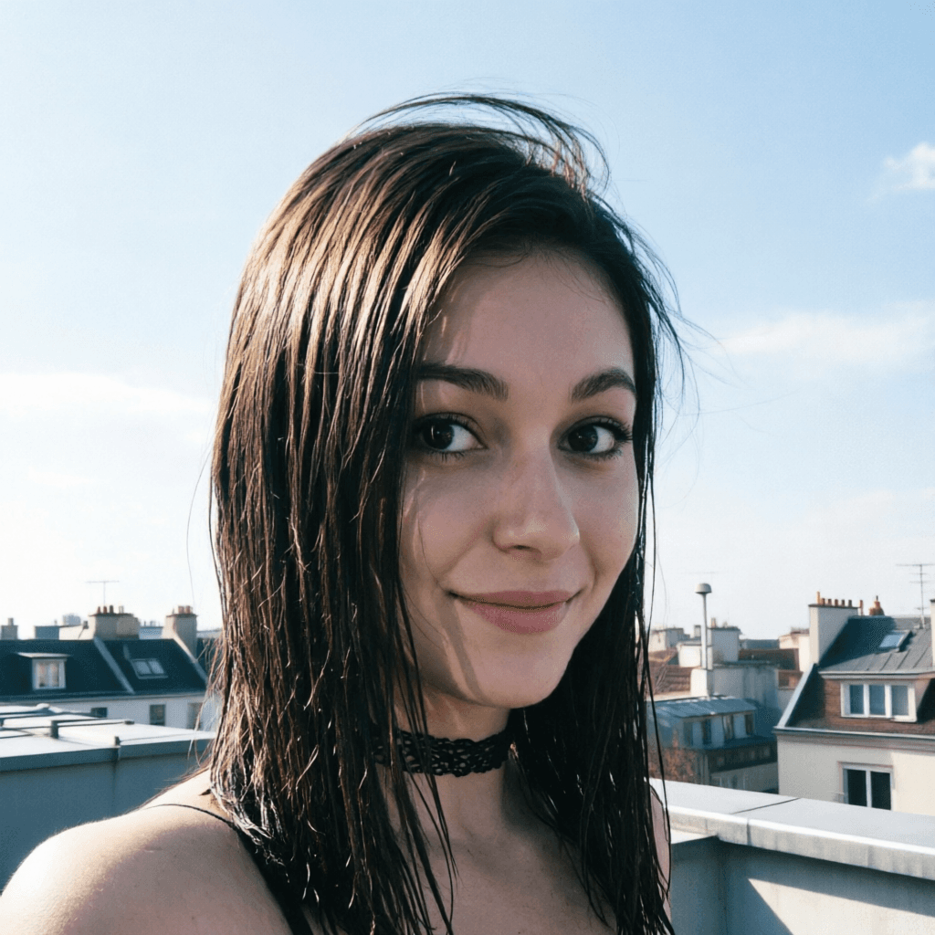 AI generated: high-resolution photograph, woman, preserve face perfectly, stunning use of shadows, in the syle of ...
