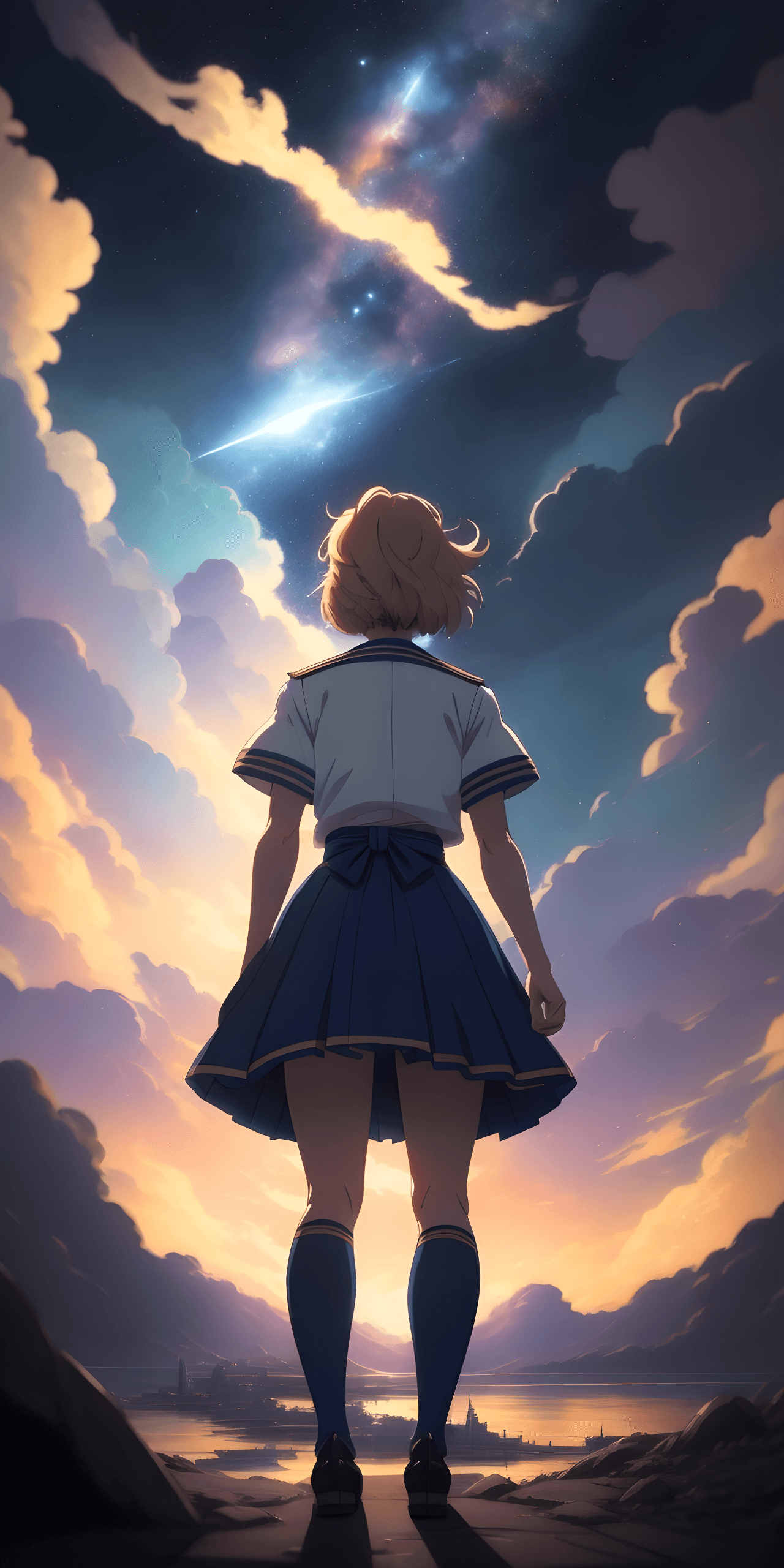 AI generated: (masterpiece), (anime style), award winning, movie poster, ultra-wide shot, centered, Instagram able...