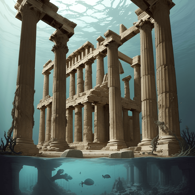 AI generated: (masterpiece Illustration, best quality:1.2) [style of Edwin Deakin + style of Gian Lorenzo Bernini,...