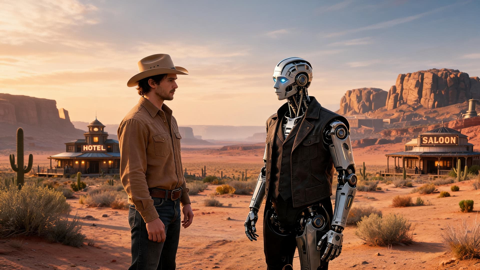 AI generated: Create a cinematic scene for a Television Show

Create a scene

Create a futuristic setting for a fu...