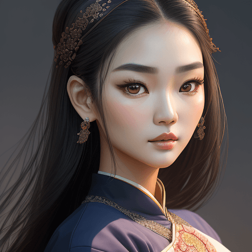 AI generated: --ar 9:16 --stylize 750 --v 6
(Masterpiece) Face of a woman with brown eyes, traditional Thai dress,...