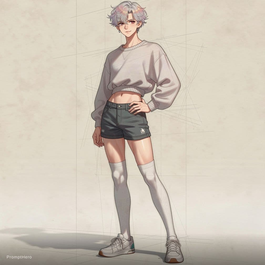 AI generated: Femboy ass