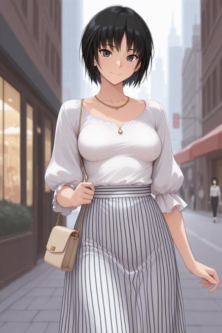 Ai Nanasaki/七咲 逢 (Amagami SS) SDXL LoRA [Illustrious]