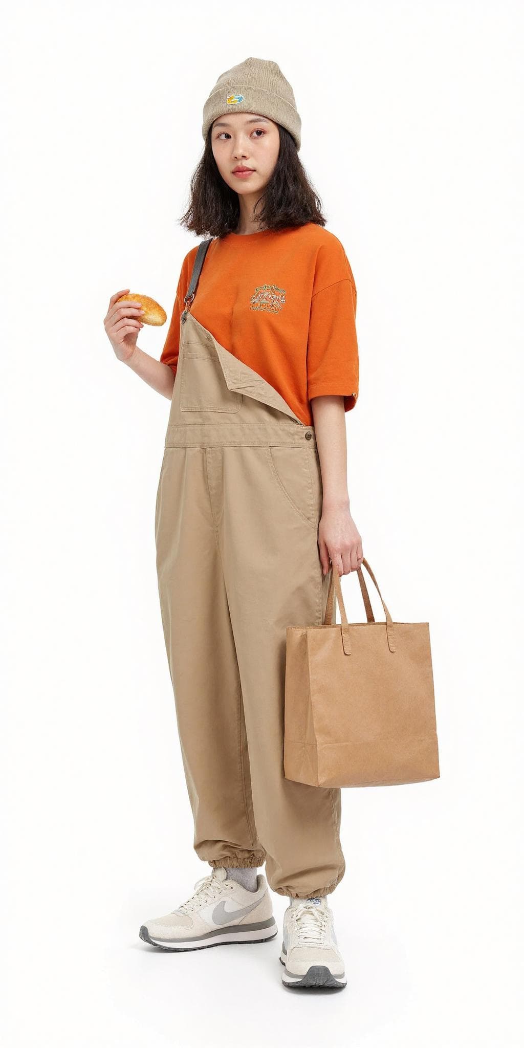 HEZI_F.1 Fashion Model (Overalls)<HEZI_F.1服装模特(背带裤)>