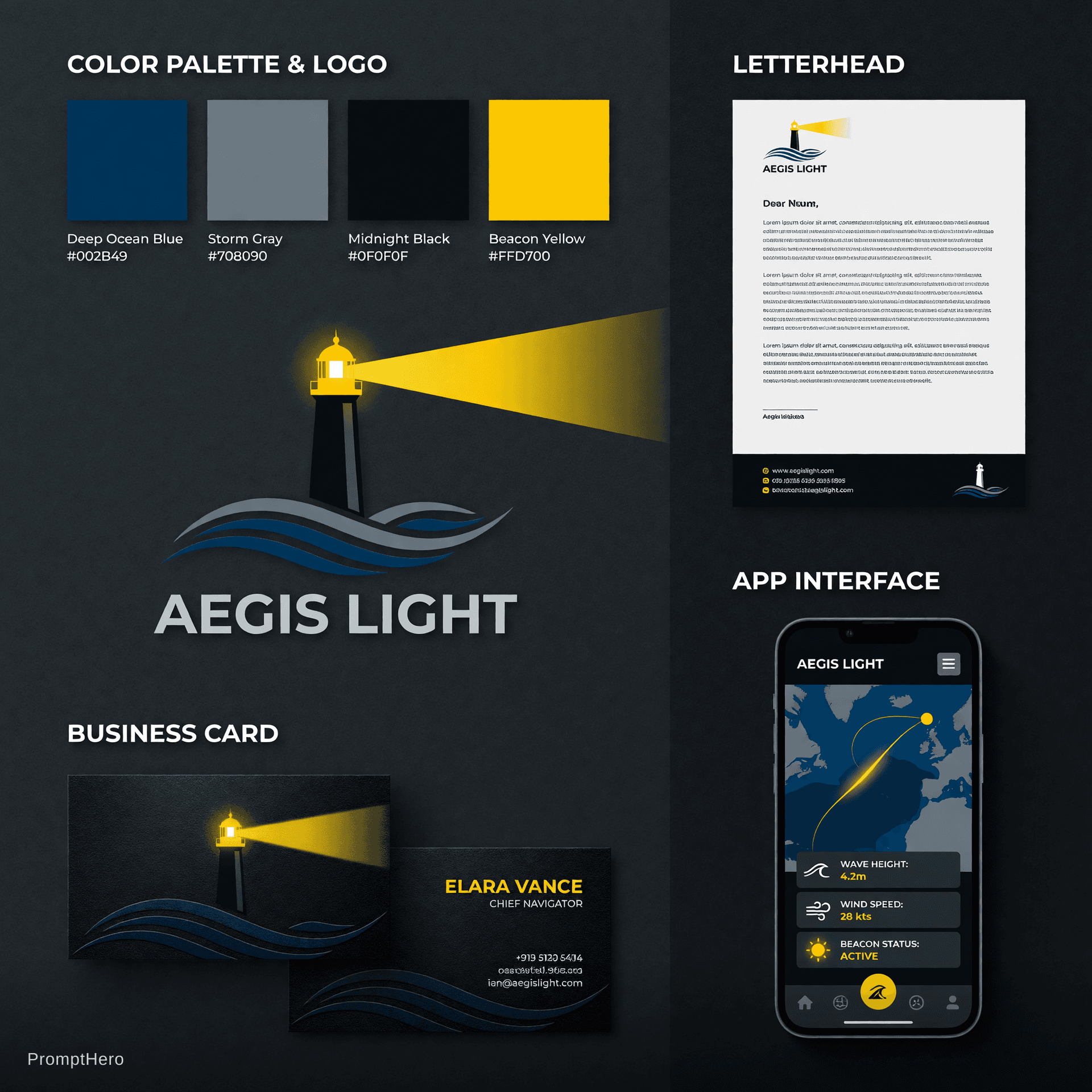 AI generated: A comprehensive brand identity design system inspired by the provided reference image of the black l...