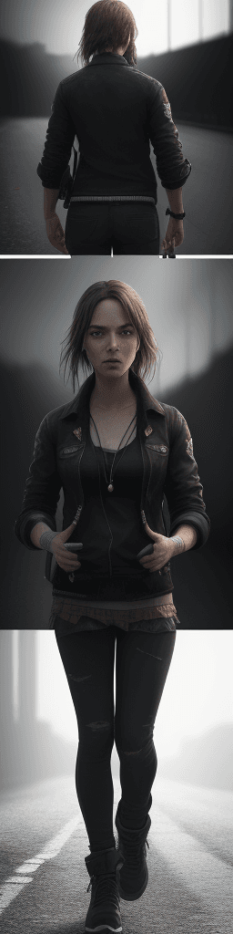 AI generated: Some kill, break your heart And you thought that I would let go and let you walk . hyper realism, hi...
