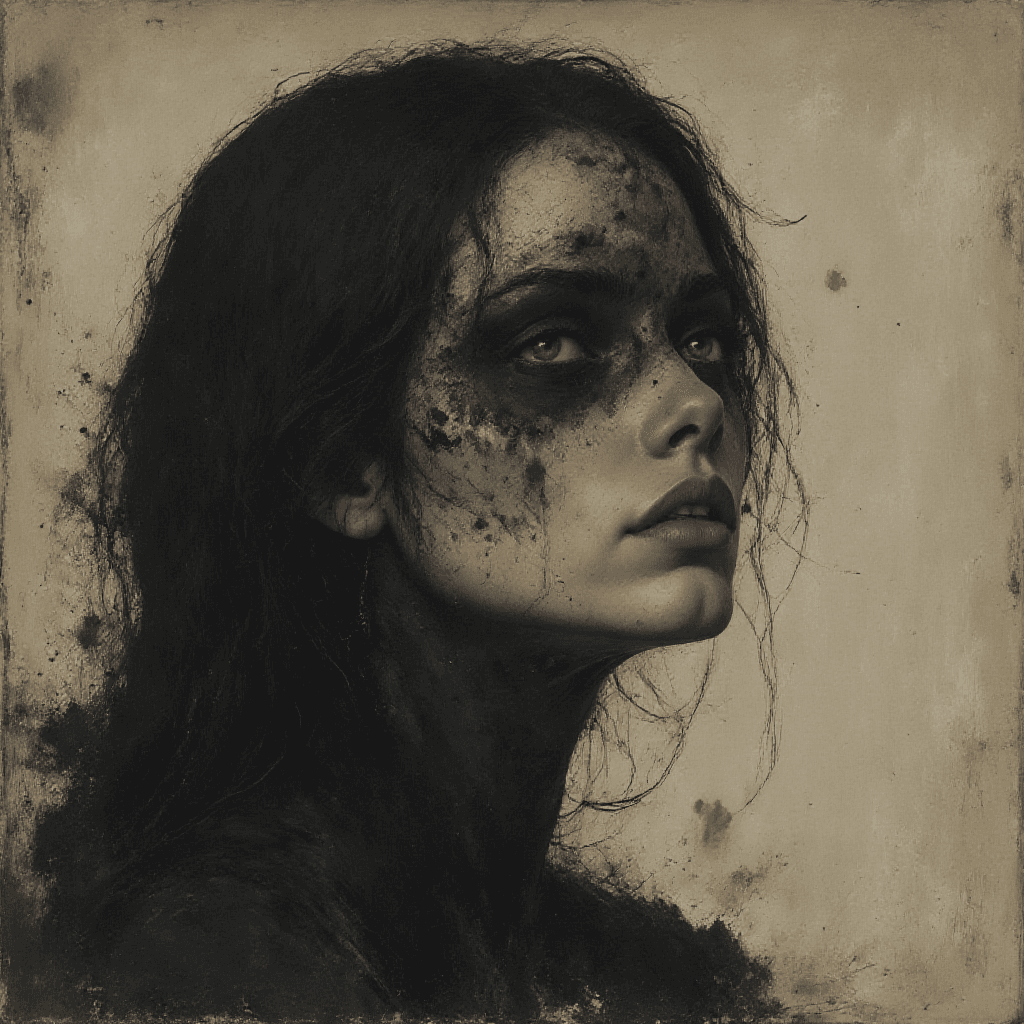 AI generated: Blackened night

I am but re-used, gently purified

but still weak as I see my

ending walking...