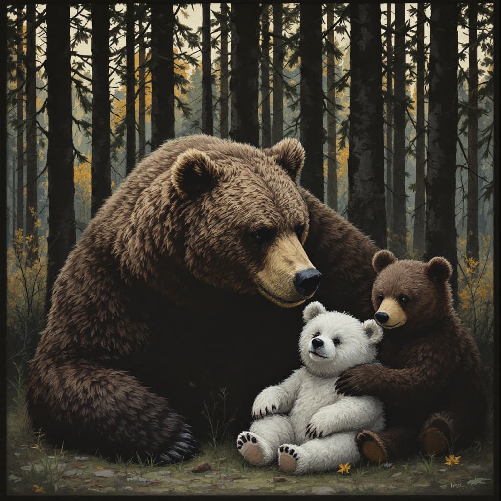 AI generated: I support the right to keep and arm bears