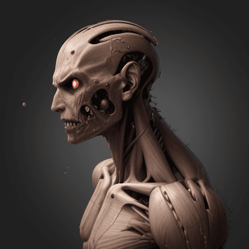 AI generated: ,failed human(aggressive), highly detailed, 