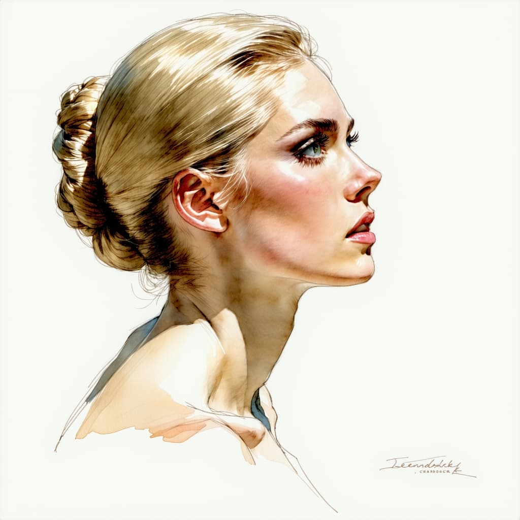 AI generated: inspired by the techniques of (((Joseph Christian Leyendecker))), featuring (bold brushwork) illustr...