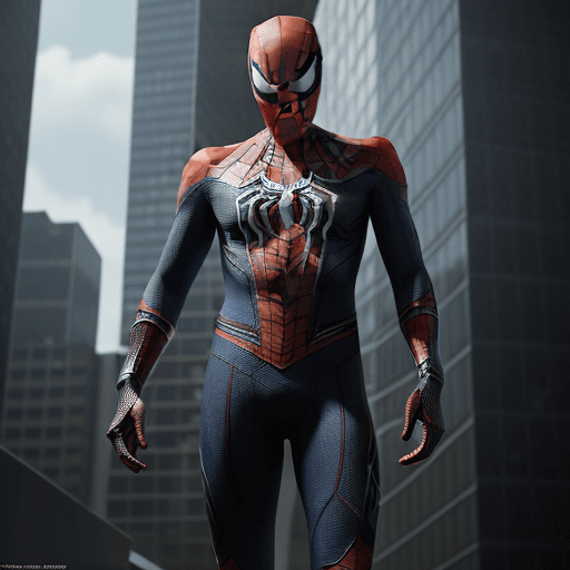 AI generated: spiderman of the future, in modern suit, with a lot of detail, high quality image, intricate artwork...