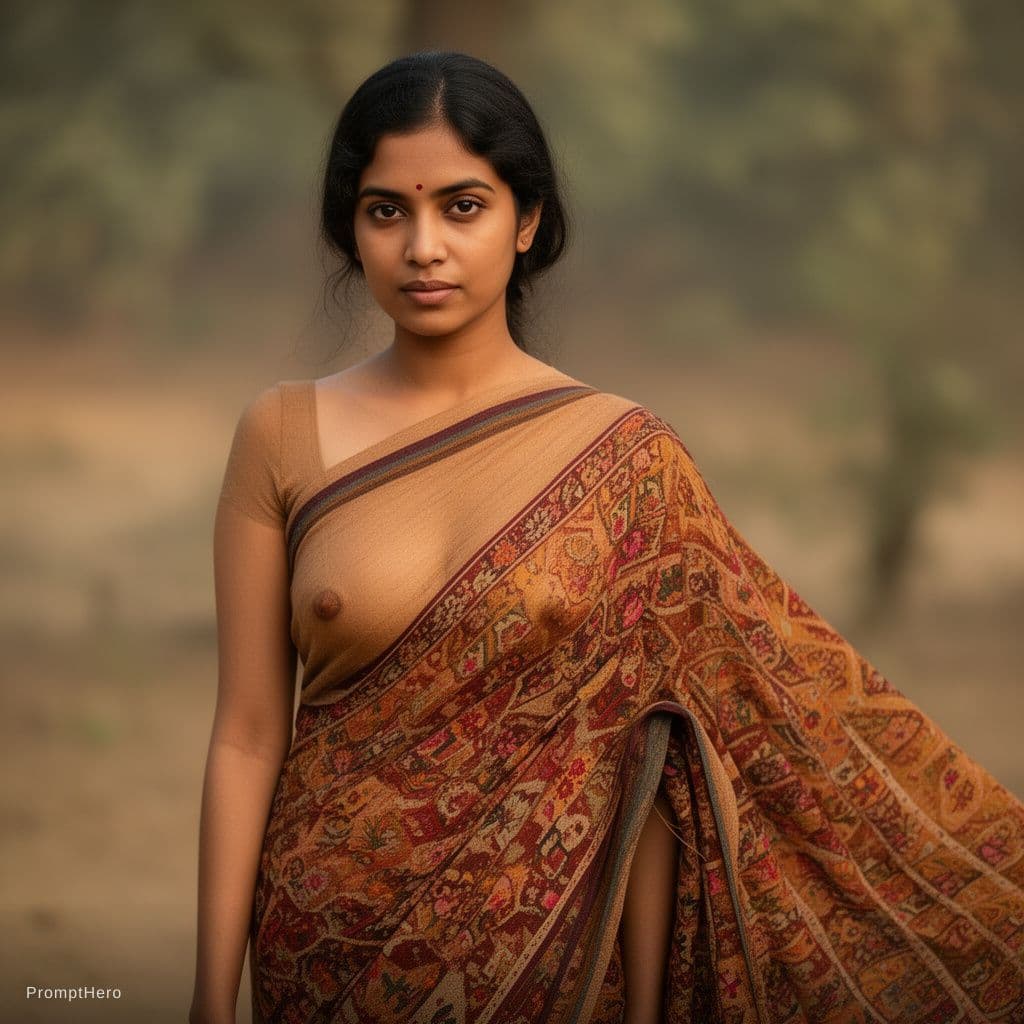 AI generated: Saree big boobs