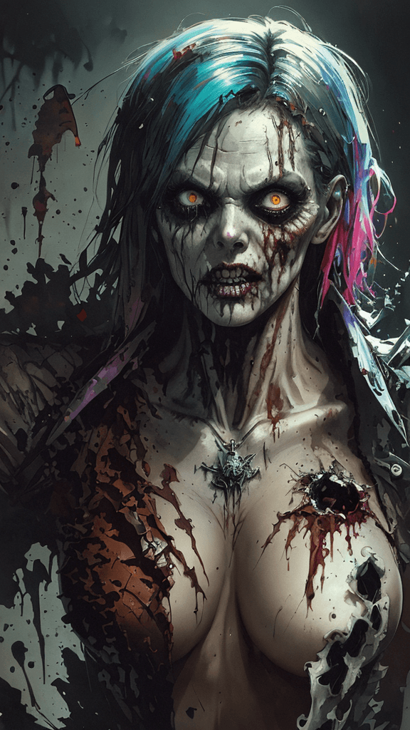 AI generated: (masterpiece)
(best quality)
(ultra-detailed)
(best illustration)
flawless undead
zombie by John Ber...